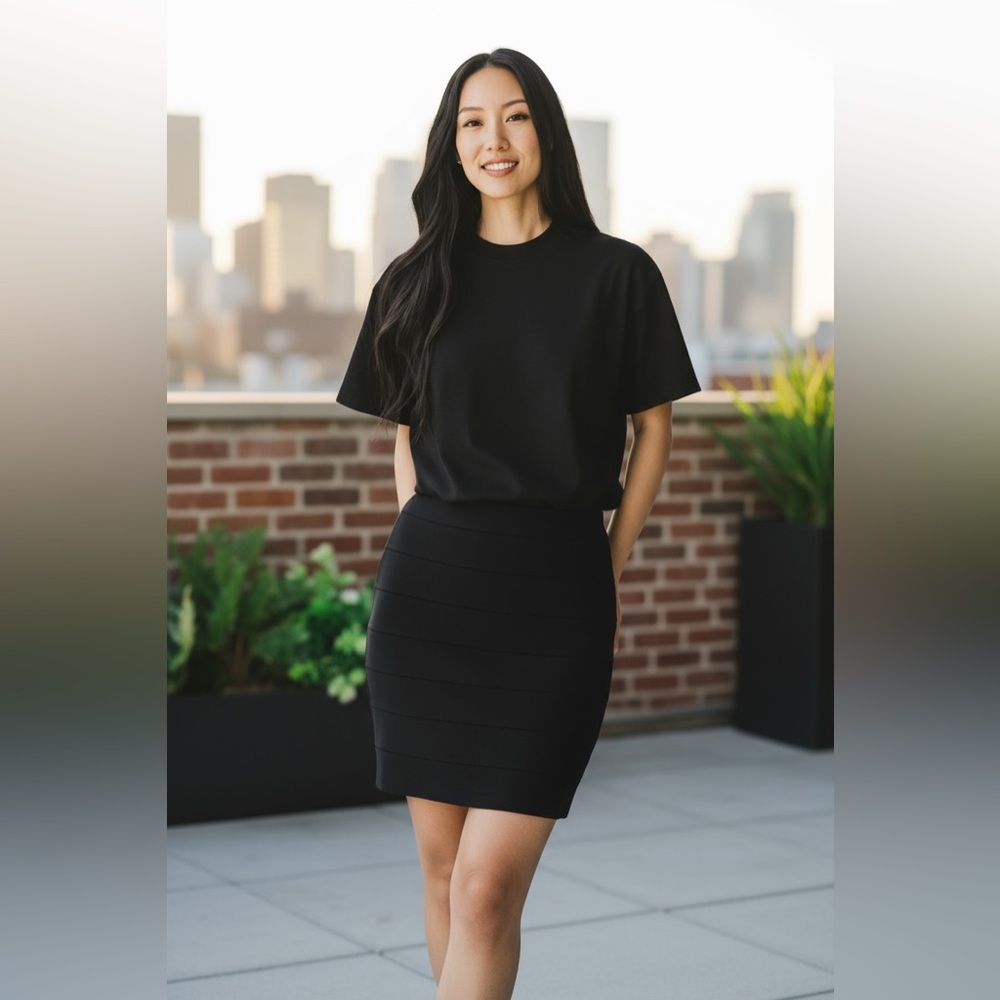 Roman’s Diffusione Moda 2000 Vintage Black Bandag… - image 2